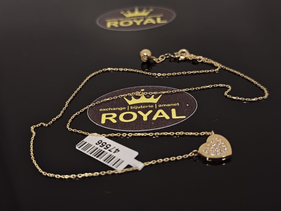 Bijuteria Royal: Lanț aur 14k/3.30 gr