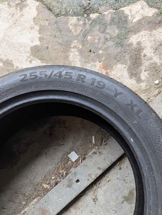 2бр летни гуми 255/45/19/Continental Sport Contact 6/DOT23/7mm грайфeр