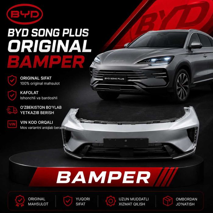 BYD Song Plus Original Bamper