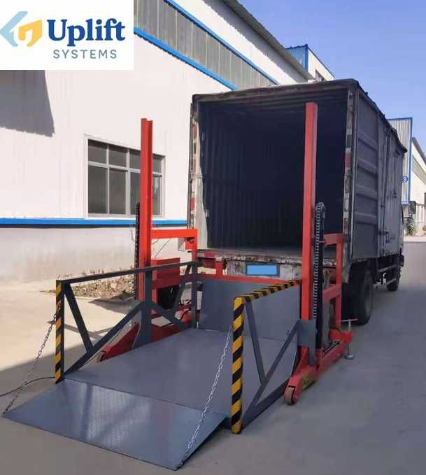 Подъёмник, лифт. Передвижная платформа для погрузки и разгрузки