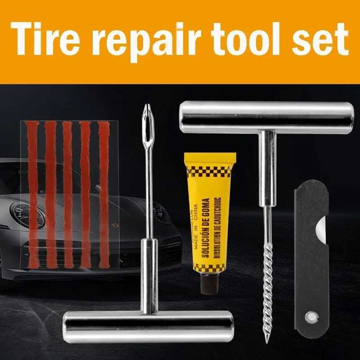 Ремонтен комплект за лепене гуми фитили