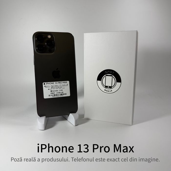 ispotmobile.ro  iPhone 13 Pro Max 128 si 256GB Garanție 2 ani