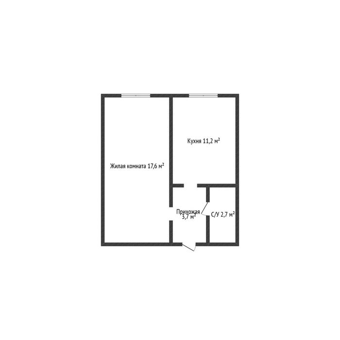 Продажа 1-комнатной квартиры