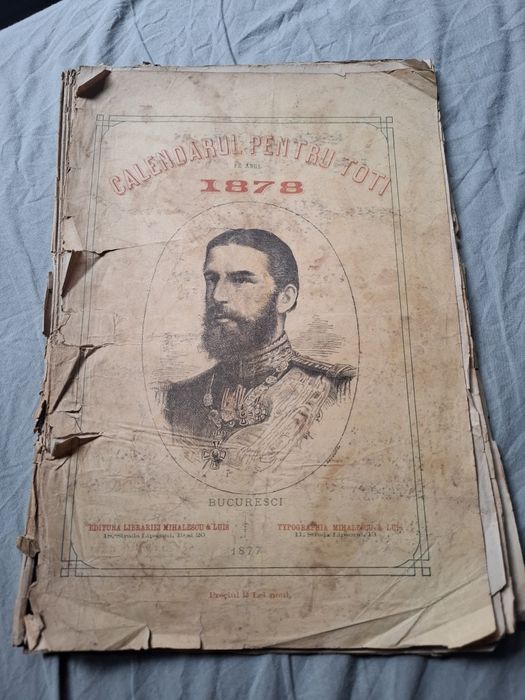 Calendar Carol I 1878