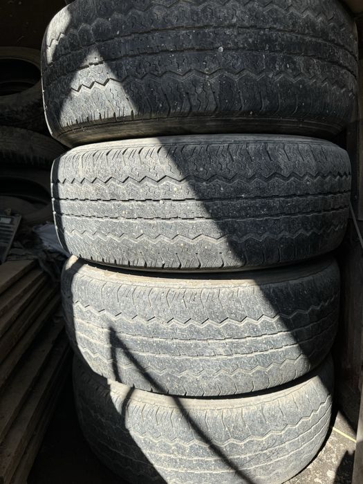 Диски с шинами на Прадо