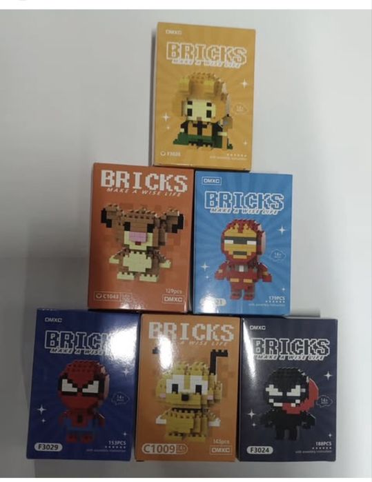 Мини конструктор Брикс. Герои