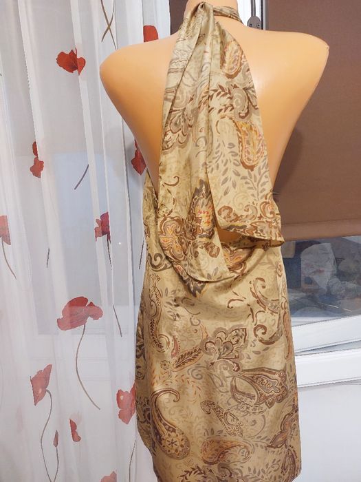 Redusa! Rochie/tunica noua model deosebit din 100% matase naturala de la Ralph  Lauren