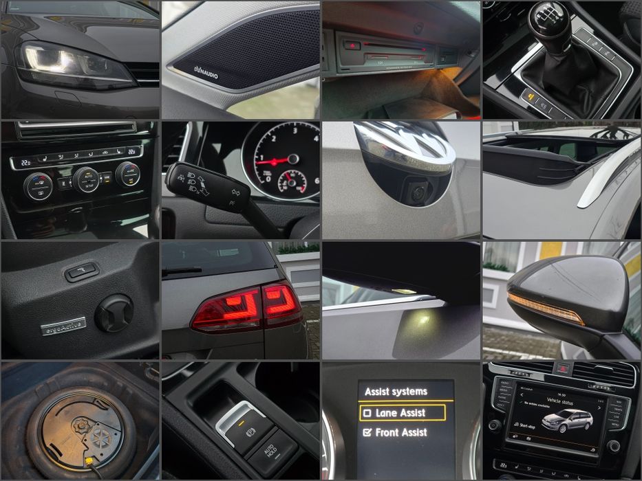 VW Golf VII HighLine 2.0TDI GARANȚIE Navi/Pano/LED/Distronic/Webasto