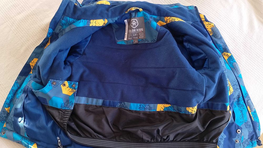 Ски екип, ски панталон и ски яке за дете, размер 110, 4-5 години.