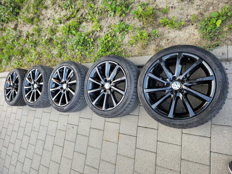 Set de 5 jante Samarkand 18" cu Cauciucuri Continental Sport Contact