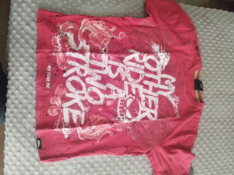 Памучна тениска No Fear с принт