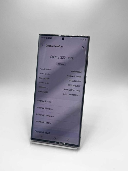 Samsung S22 ULTRA / 128 GB 8 GB RAM / Factura / Garantie #35274