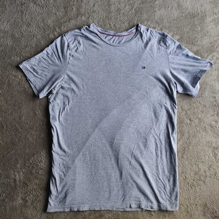 Tricou Tommy Hilfiger Logo Gri