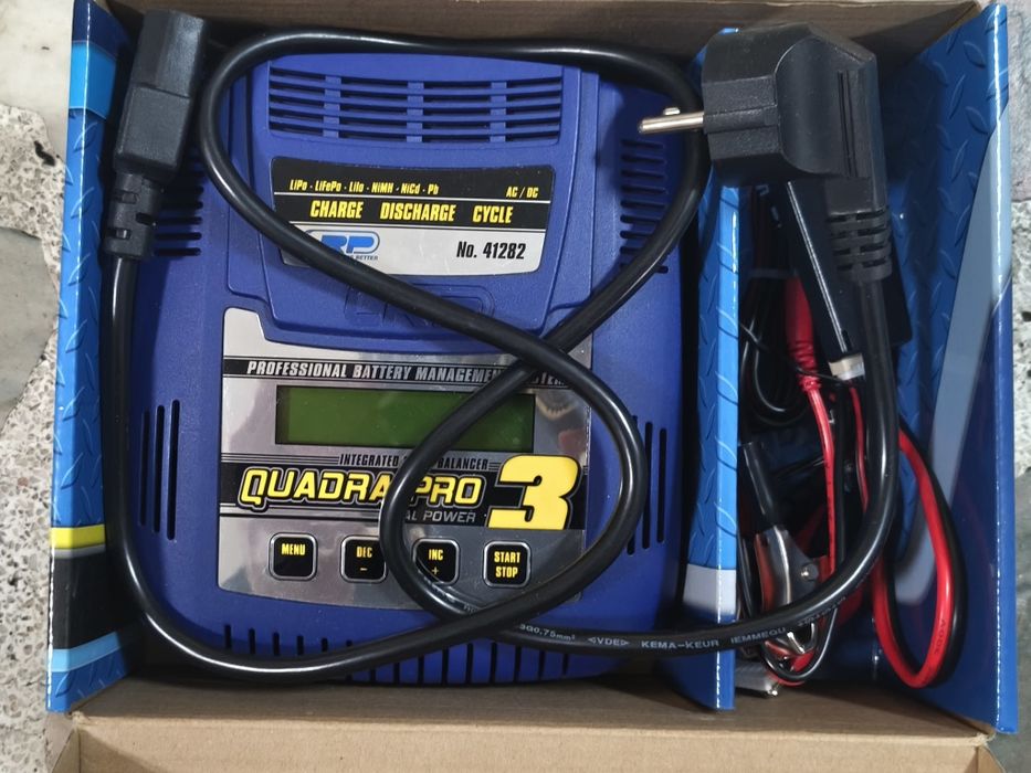 LRP Quadra Pro 3 – Професионално зарядно с балансьор 2S–6S  rc
