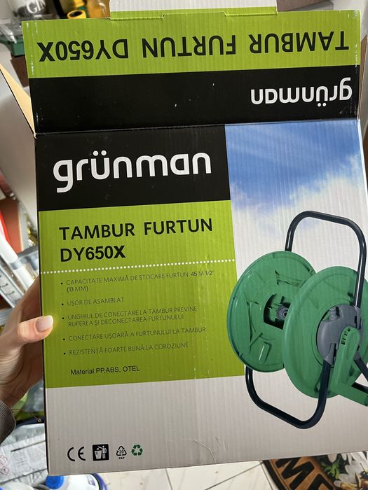 Tambur furtun capacitate 45 metri