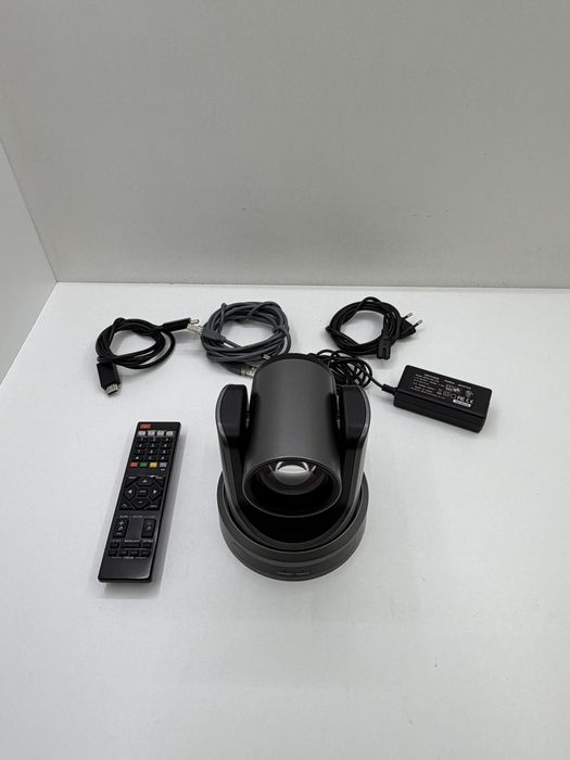 Camera video profesionala PTZOptics, 12x USB-G2 FullHD cu HDMI, USB 3.0 si IP streaming simultan, Gri