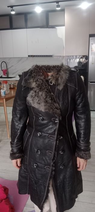 Дубленка зимний теплый