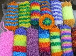 Пряжа для мочалок