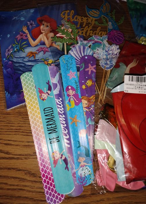 Set petrecere Mica Sirena Ariel