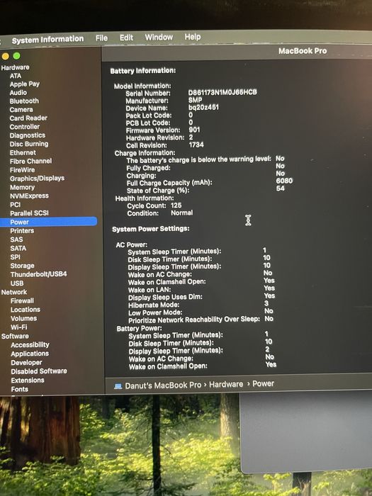 MacBook pro 16’ 2019