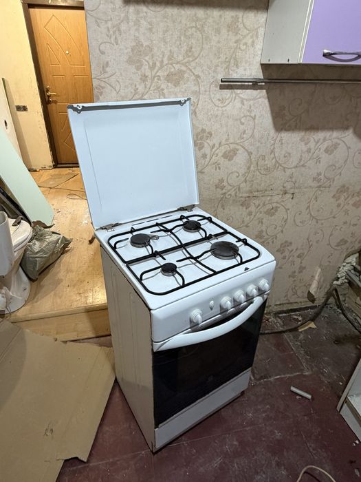 Газ плита indesit