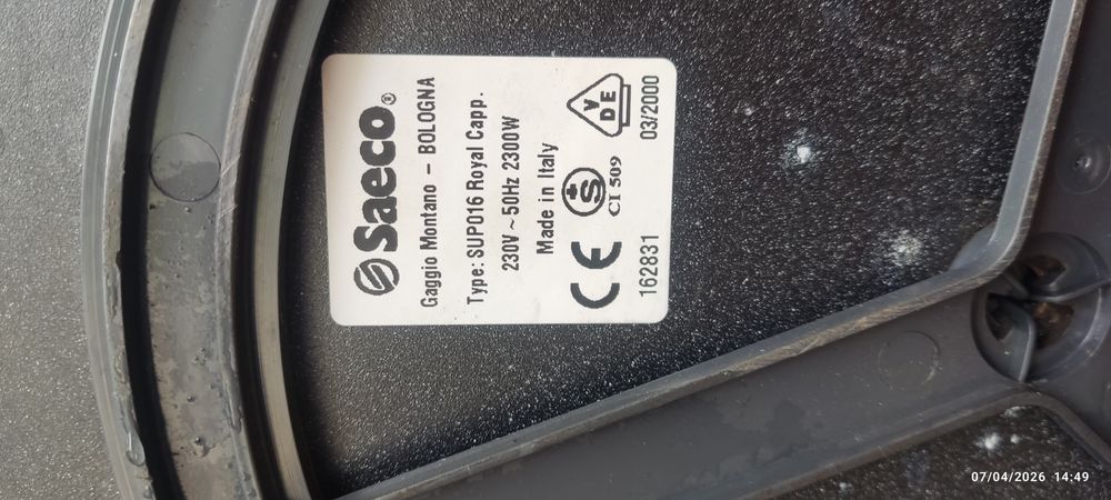 Saeco royal на части!