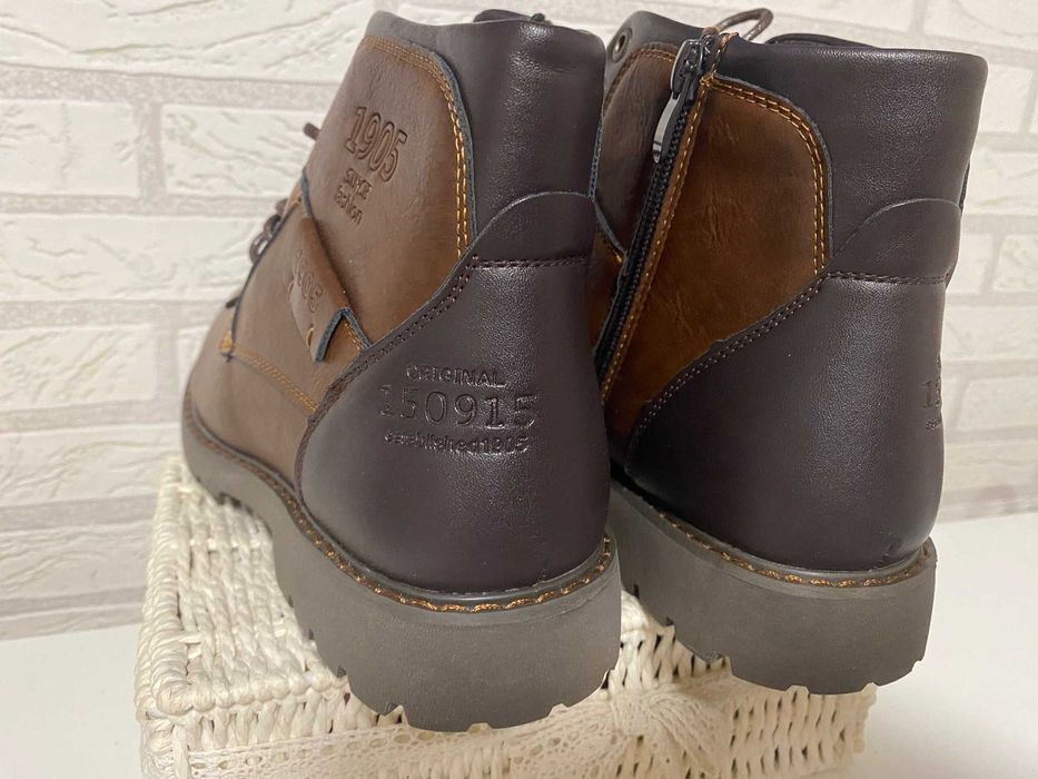 Мъжки боти Mens Oxford boots hand made номер 42