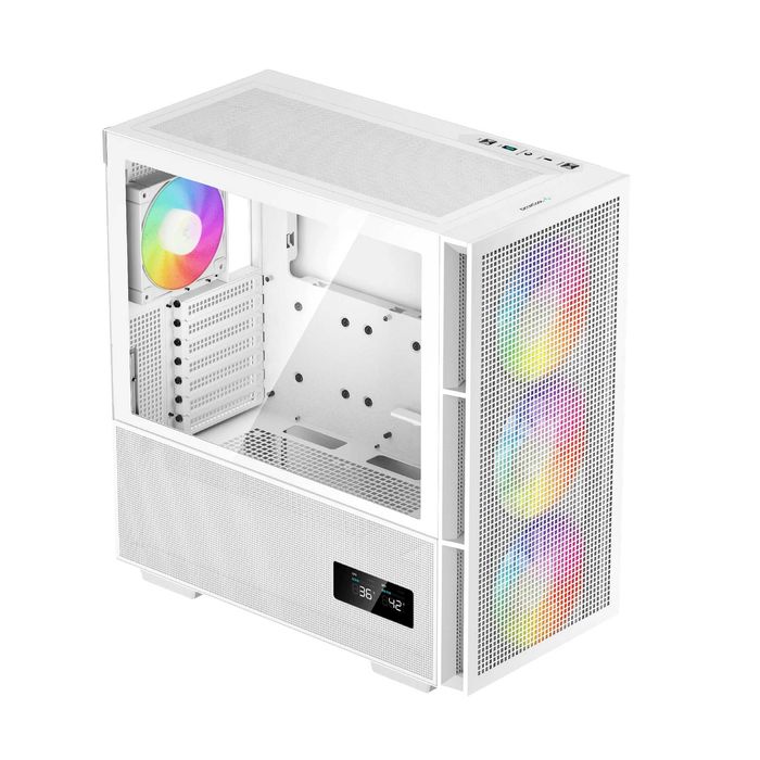 Кутия за компютър DeepCool CH560 Digital White