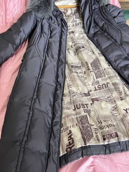 Натуральная дубленка. Пуховик