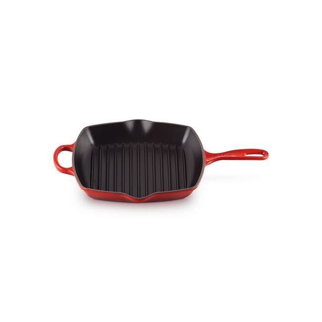 Эмалированный чугунный гриль Signature Square Skillet Grill Le Creuset