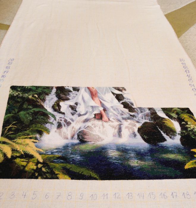 Продавам гоблен с всичко необходимо за ушиването му