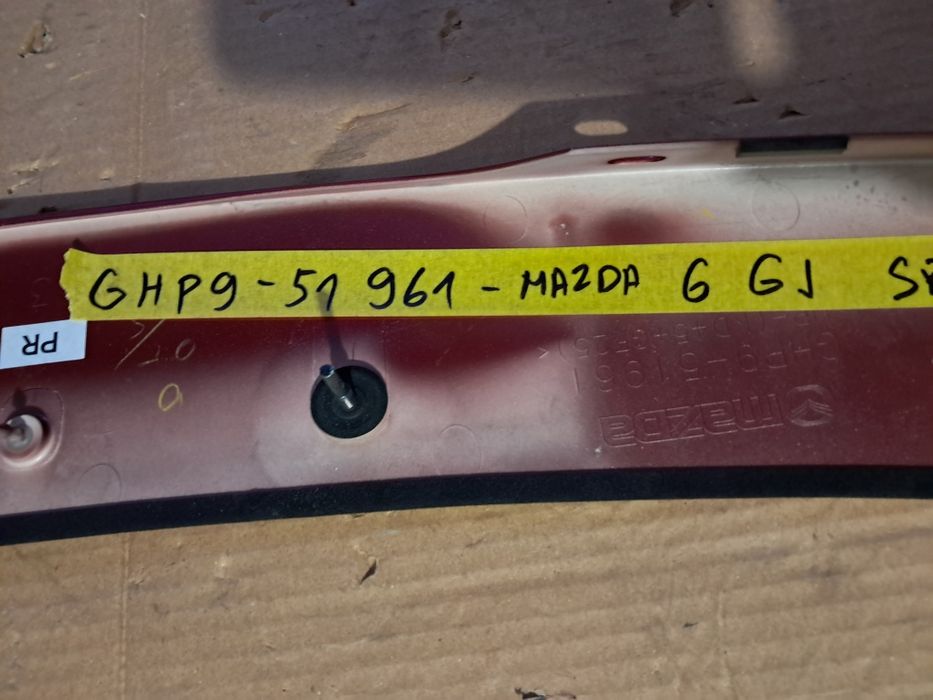 Споилер Мазда 6  Mazda 6 GJ spoiler