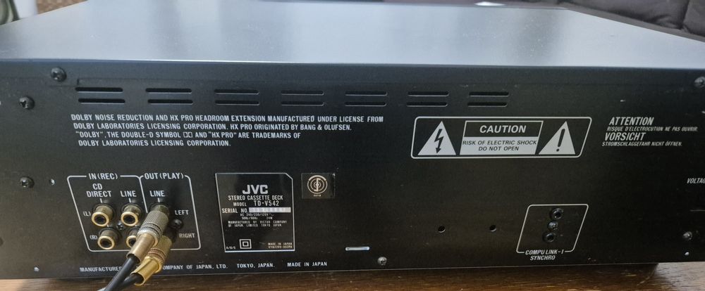 Deck JVC TD V542 ca nou