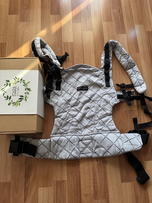 Marsupiu ergonomic Isara the One Diamonda Gray