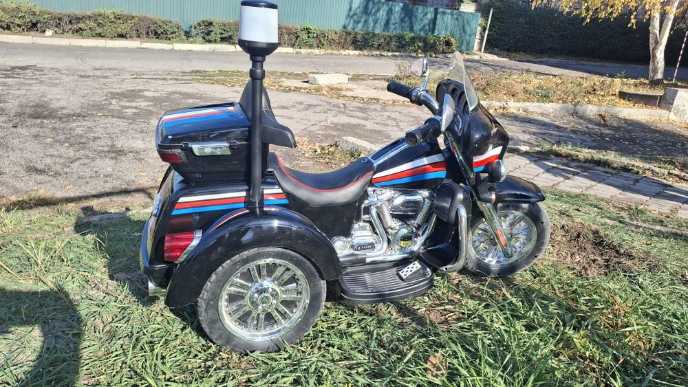 Детский полицейский мотоцикл