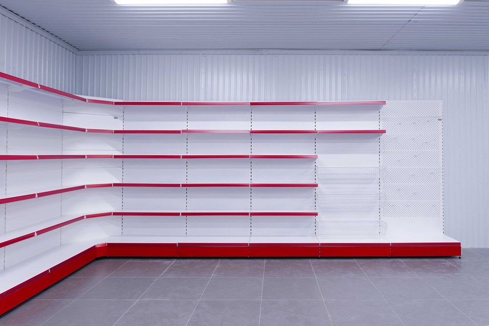 Металлические стеллажи от производителя, prefabrik tokchalar