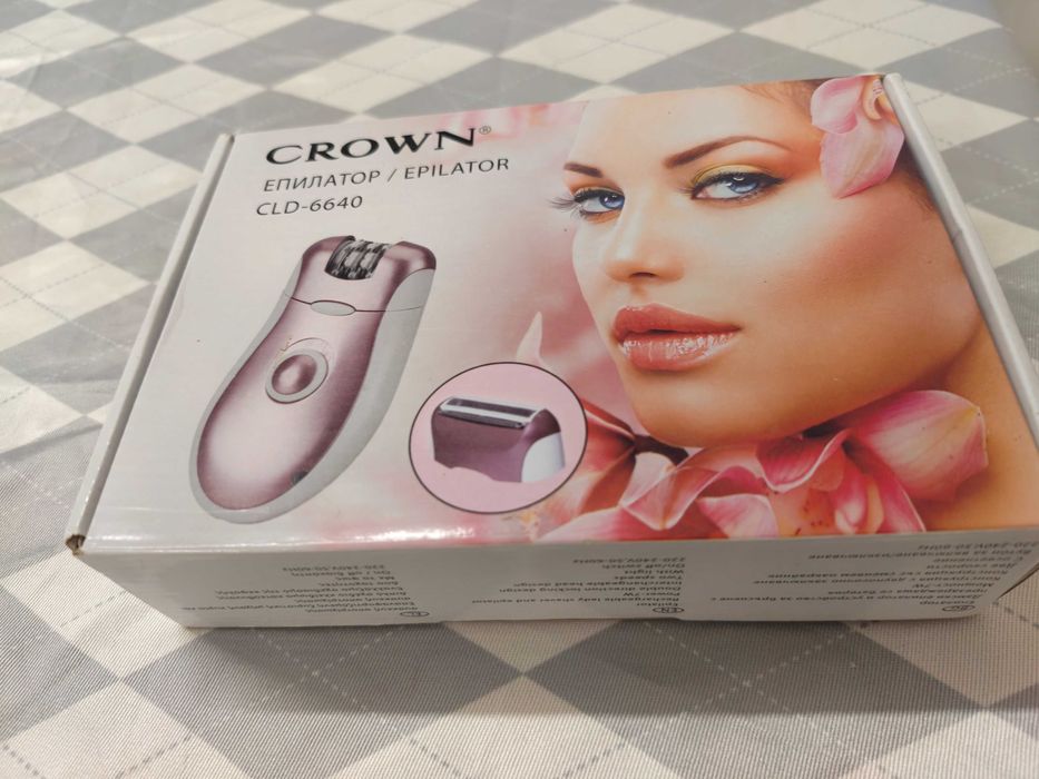 Продавам чисто нов епилатор Crown
