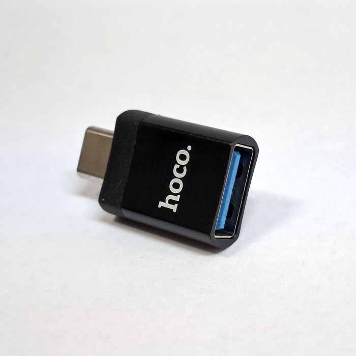Конектор преходник USB-A към USB-C за пренос на данни и зареждане