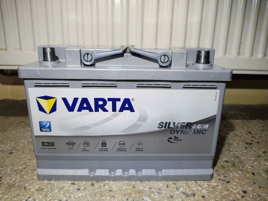 Baterie auto Varta 70Ah AGM start stop import.