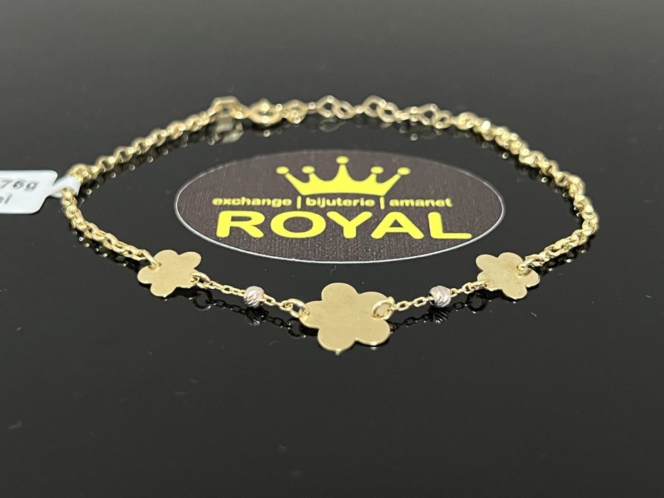Bijuteria Royal CB : Bratara dama aur 14K 1,76 grame