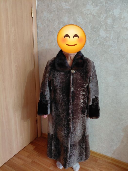 Шуба мутон ,б/у, в отличном состоянии