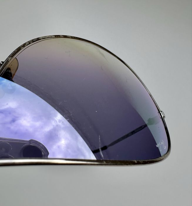Ray-Ban RB3211 Shield Mask Purple Gradient Large Italy