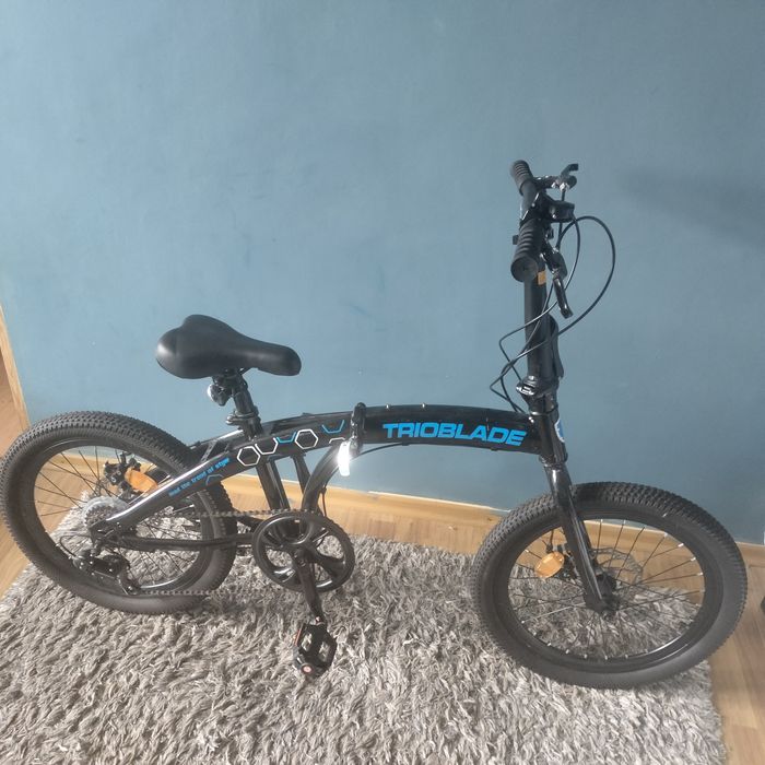 Bicicletă Pliabilă TRIOBLADE – Roți 20", 7 Viteze, Frâne pe Disc