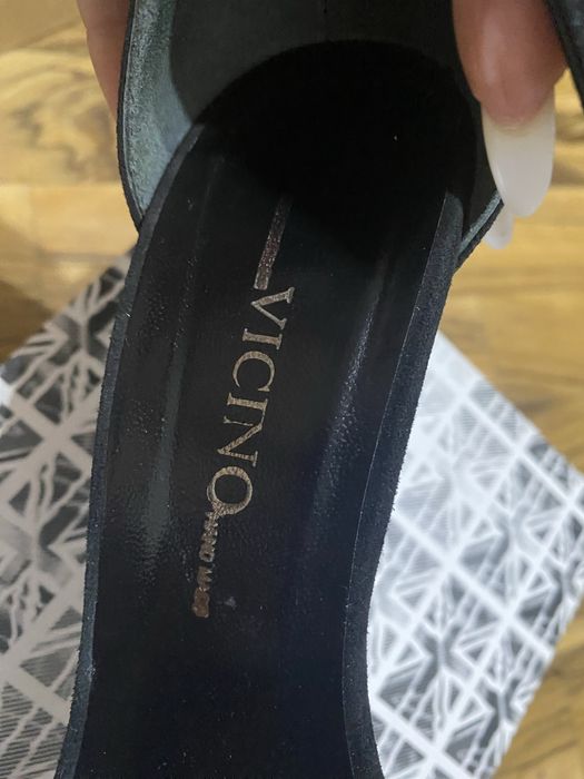 Sandale din piele intoarsă, size 37