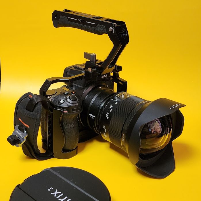 pachet Nikon Z6 II + 3 obiective, FTZ II, cage