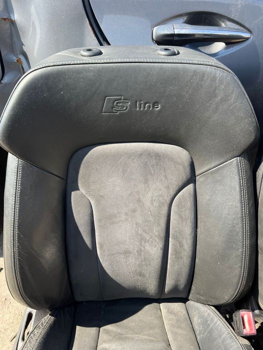 Салон за Ауди AUDI Q7 Sline кожа+алкантар Ел. 7места ном 110