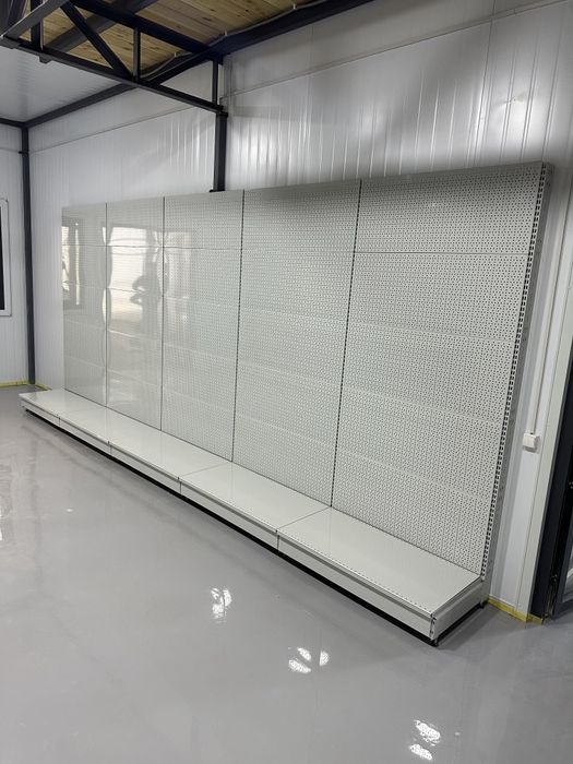 Торговые стеллажи Нордика в наличии, Пристенные стеллажи, стеллажи