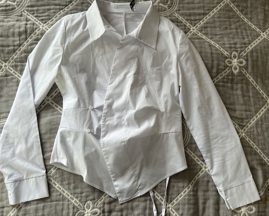 Рубашка белая, классическая