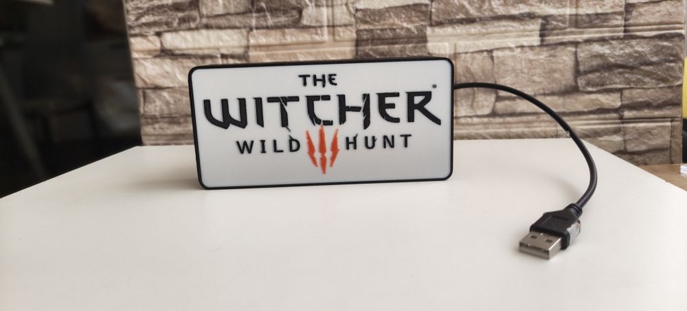 Lampa/lightbox The Witcher 3 Wild Hunt