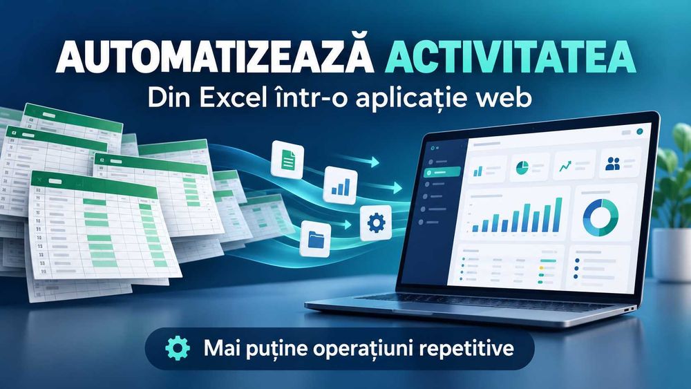 Aplicații web pentru firme – automatizări, CRM, ERP, gestiune